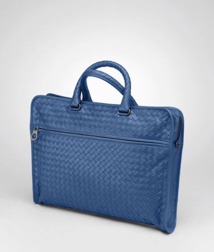BOTTEGA VENETA - Électrique Intrecciato Light Calf Briefcase