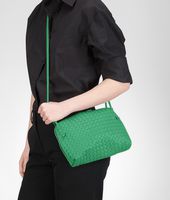 Bottega Veneta® Trèfle Intrecciato Nappa Cross Body Bag Bottega Veneta® Trèfle Intrecciato Nappa Cross Body Bag
