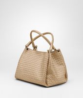 Bottega Veneta® Walnut Intrecciato Nappa Parachute Bag Bottega Veneta® Walnut Intrecciato Nappa Parachute Bag