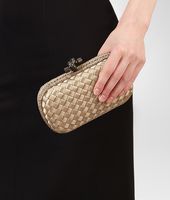 Bottega Veneta® Walnut Intreccio Impero Ayers Knot Bottega Veneta® Walnut Intreccio Impero Ayers Knot