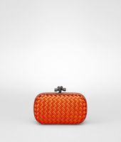 Bottega Veneta® Tangerine Intreccio Impero Ayers Knot Bottega Veneta® Tangerine Intreccio Impero Ayers Knot