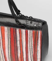 Bottega Veneta® Millerighe Nero Karung Bag Bottega Veneta® Millerighe Nero Karung Bag