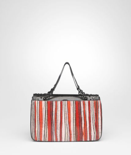 BOTTEGA VENETA - Millerighe Nero Karung Bag