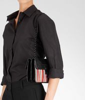Bottega Veneta® Millerighe Nero Karung Bag Bottega Veneta® Millerighe Nero Karung Bag