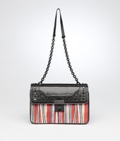 Bottega Veneta® Millerighe Nero Karung Bag Bottega Veneta® Millerighe Nero Karung Bag