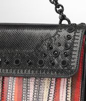 Bottega Veneta® Millerighe Nero Karung Bag Bottega Veneta® Millerighe Nero Karung Bag