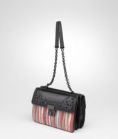 Bottega Veneta® Millerighe Nero Karung Bag Bottega Veneta® Millerighe Nero Karung Bag