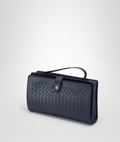 Bottega Veneta® Prusse Intrecciato Light Calf Continental Wallet Bottega Veneta® Prusse Intrecciato Light Calf Continental Wallet