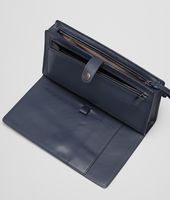 Bottega Veneta® Prusse Intrecciato Light Calf Continental Wallet Bottega Veneta® Prusse Intrecciato Light Calf Continental Wallet