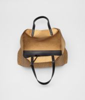 Bottega Veneta® Kenya Nero Intrecciomirage Tote Bottega Veneta® Kenya Nero Intrecciomirage Tote