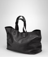Bottega Veneta® Shopper aus Intrecciomirage Lavé Nero Bottega Veneta® Shopper aus Intrecciomirage Lavé Nero