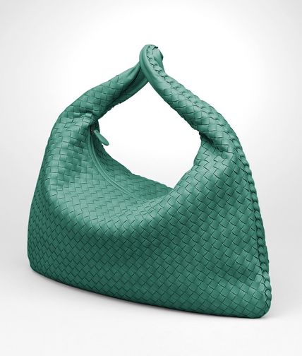 BOTTEGA VENETA - Menthe Intrecciato Nappa Large Veneta