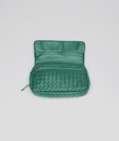 Bottega Veneta® Menthe Intrecciato Nappa Messenger Mini Bag Bottega Veneta® Menthe Intrecciato Nappa Messenger Mini Bag