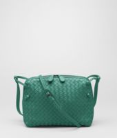 Bottega Veneta® Menthe Intrecciato Nappa Cross Body Bag Bottega Veneta® Menthe Intrecciato Nappa Cross Body Bag