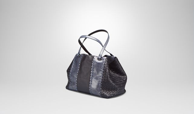 BOTTEGA VENETA - Tourmaline Intrecciato Nappa Ayers Tote