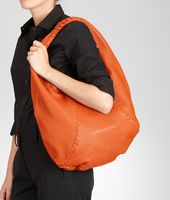 Bottega Veneta® Tangerine Washed Cervo Bag Bottega Veneta® Tangerine Washed Cervo Bag