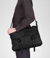 Bottega Veneta® Nero Sporty Washed Vintage Calf Tote Bottega Veneta® Nero Sporty Washed Vintage Calf Tote