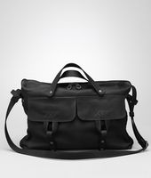 Bottega Veneta® Nero Sporty Washed Vintage Calf Tote Bottega Veneta® Nero Sporty Washed Vintage Calf Tote