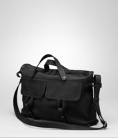 Bottega Veneta® Nero Sporty Washed Vintage Calf Tote Bottega Veneta® Nero Sporty Washed Vintage Calf Tote