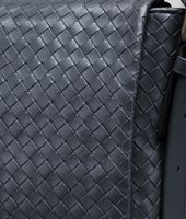 Bottega Veneta® Prusse Intrecciato Light Calf Cross Body Messenger Bottega Veneta® Prusse Intrecciato Light Calf Cross Body Messenger