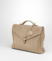 Bottega Veneta® Walnut Intrecciato VN Briefcase Bottega Veneta® Walnut Intrecciato VN Briefcase