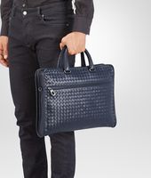 Bottega Veneta® Prusse Intrecciato Light Calf Briefcase Bottega Veneta® Prusse Intrecciato Light Calf Briefcase