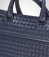 Bottega Veneta® Prusse Intrecciato Light Calf Briefcase Bottega Veneta® Prusse Intrecciato Light Calf Briefcase