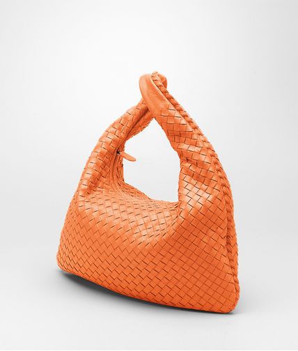 BOTTEGA VENETA - Tangerine Intrecciato Nappa Veneta