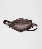 Bottega Veneta® Ebano Intrecciato VN Cross Body Messenger Bottega Veneta® Ebano Intrecciato VN Cross Body Messenger