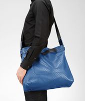 Bottega Veneta® Électrique Intrecciomirage Lavé Cross Body Messenger Bottega Veneta® Électrique Intrecciomirage Lavé Cross Body Messenger
