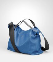 Bottega Veneta® Électrique Intrecciomirage Lavé Cross Body Messenger Bottega Veneta® Électrique Intrecciomirage Lavé Cross Body Messenger