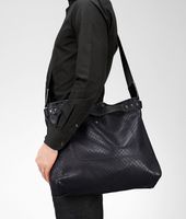 Bottega Veneta® Tourmaline Intrecciomirage Lavé Cross Body Messenger Bottega Veneta® Tourmaline Intrecciomirage Lavé Cross Body Messenger
