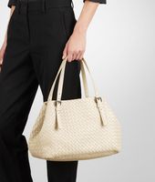 Bottega Veneta® Pearl Intrecciato Nappa Tote Bottega Veneta® Pearl Intrecciato Nappa Tote