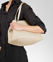 Bottega Veneta® Pearl Intrecciato Nappa Tote Bottega Veneta® Pearl Intrecciato Nappa Tote