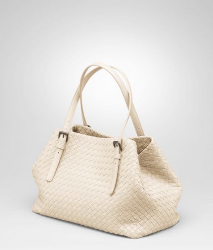 BOTTEGA VENETA - Pearl Intrecciato Nappa Tote