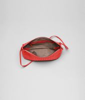 Bottega Veneta® New Red Intrecciato Nappa Messenger Bottega Veneta® New Red Intrecciato Nappa Messenger