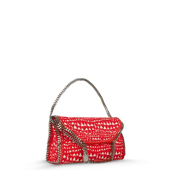 STELLA McCARTNEY, Shoulder Bag, Falabella Cotton Fold Over Tote