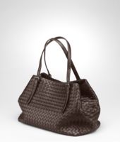 Bottega Veneta® Ebano Intrecciato Nappa Tote Bottega Veneta® Ebano Intrecciato Nappa Tote