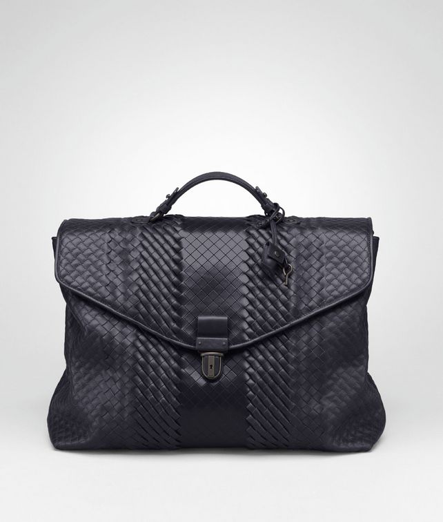 BOTTEGA VENETA Tourmaline Intreccio Imperatore Briefcase Business bag U fp