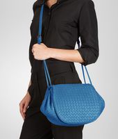 Bottega Veneta® Électrique Intrecciato Nappa Cross Body Bag Bottega Veneta® Électrique Intrecciato Nappa Cross Body Bag