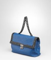 Bottega Veneta® Tasche aus Nappaleder Glass Intrecciato Électrique Bottega Veneta® Tasche aus Nappaleder Glass Intrecciato Électrique