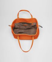 Bottega Veneta® Tangerine Intrecciato Nappa Tote Bottega Veneta® Tangerine Intrecciato Nappa Tote