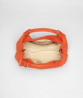 Bottega Veneta® Campana Tasche aus Nappaleder Intrecciato Tangerine Bottega Veneta® Campana Tasche aus Nappaleder Intrecciato Tangerine