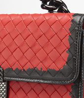 Bottega Veneta® Fraise Intrecciato Nappa Glass Bag Bottega Veneta® Fraise Intrecciato Nappa Glass Bag