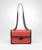 Bottega Veneta® Fraise Intrecciato Nappa Glass Bag Bottega Veneta® Fraise Intrecciato Nappa Glass Bag