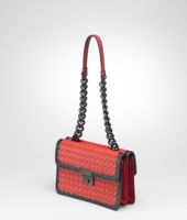 Bottega Veneta® Fraise Intrecciato Nappa Glass Bag Bottega Veneta® Fraise Intrecciato Nappa Glass Bag