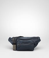 Bottega Veneta® Prusse Intrecciato Light Calf Belt Bag Bottega Veneta® Prusse Intrecciato Light Calf Belt Bag