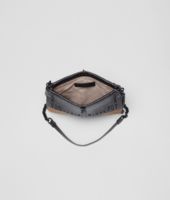 Bottega Veneta® Kenya Nero Pony Madras Heritage Mirror Bag Bottega Veneta® Kenya Nero Pony Madras Heritage Mirror Bag