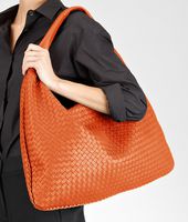 Bottega Veneta® Tangerine Intrecciato Nappa Maxi Veneta Bottega Veneta® Tangerine Intrecciato Nappa Maxi Veneta