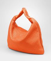 Bottega Veneta® Tangerine Intrecciato Nappa Maxi Veneta Bottega Veneta® Tangerine Intrecciato Nappa Maxi Veneta